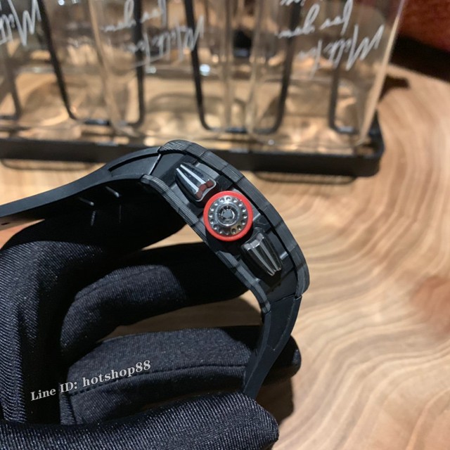 理查德米勒RICHARD MILLE RM011-FM顶级碳纤维壳套男士腕表 gjs2156